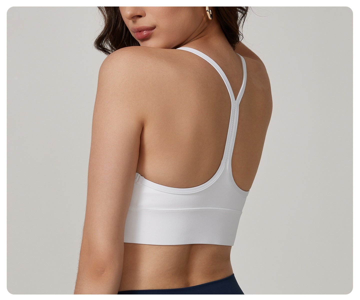 Womens Sports 75%nylon 25%spandex bra CP100
