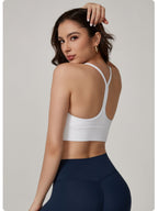 Womens Sports 75%nylon 25%spandex bra CP100