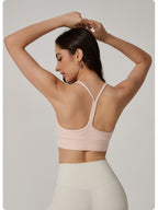 Womens Sports 75%nylon 25%spandex bra CP100