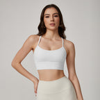 Womens Sports 75%nylon 25%spandex bra CP100