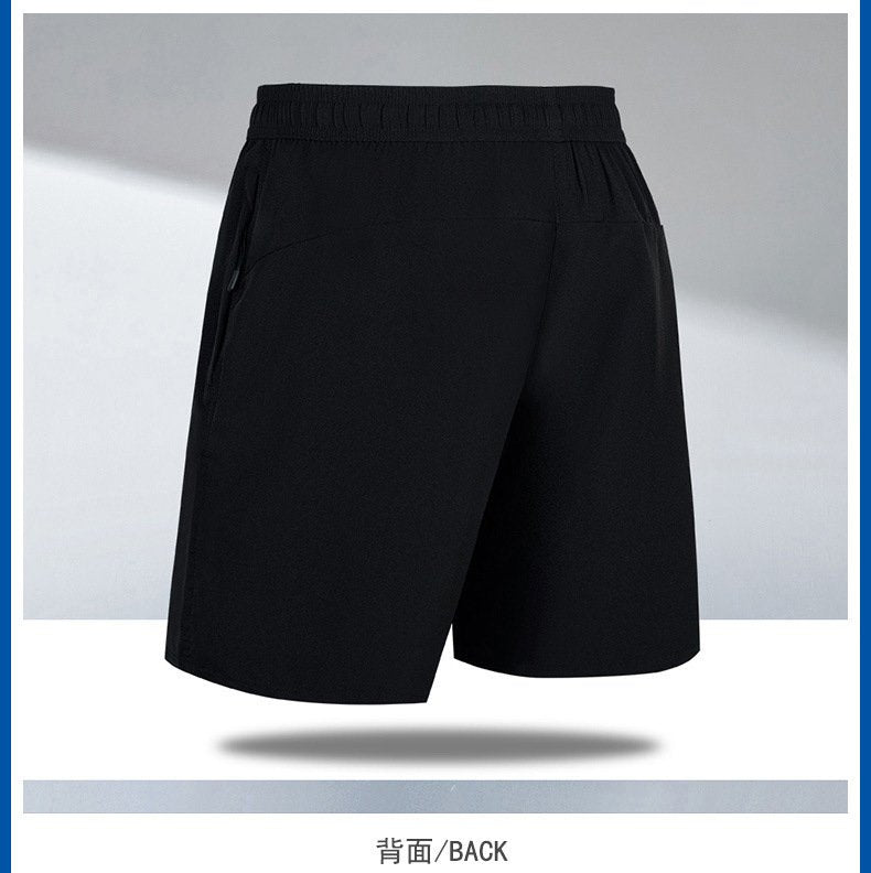 Mens Gym Workout 95% polyester 5% spandex Shorts CV01 print logo 44