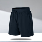 Mens Gym Workout 95% polyester 5% spandex Shorts CV01 print logo 14