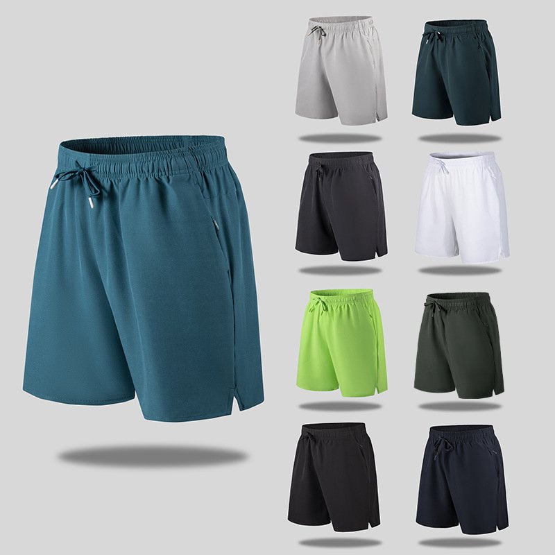 Mens Gym Workout 95% polyester 5% spandex Shorts CV01 print logo 18