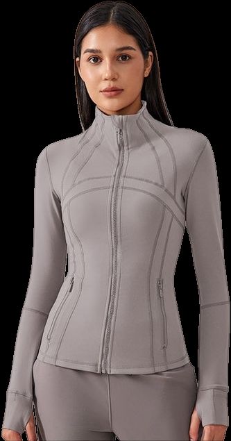 Womens Yoga 87%Nylon 13%spandex jacket D-18031 - Honfitwear