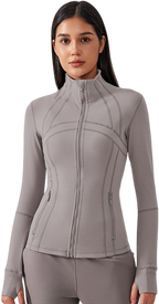 Womens Yoga 87%Nylon 13%spandex jacket D-18031