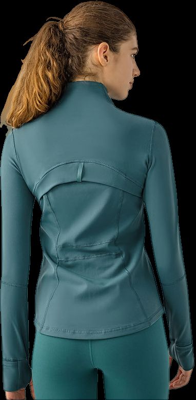 Womens Yoga 87%Nylon 13%spandex jacket D-18031 - Honfitwear