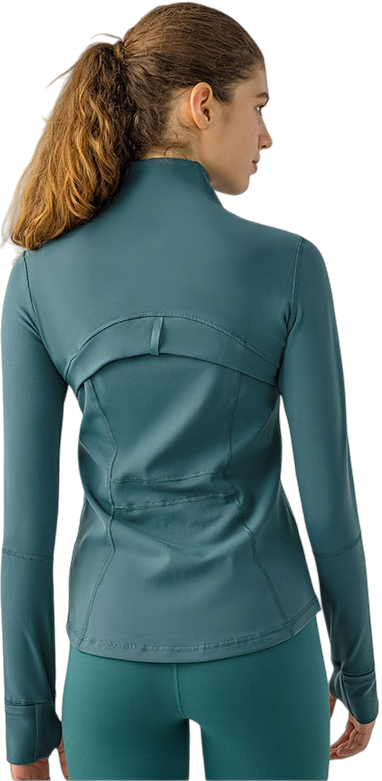 Womens Yoga 87%Nylon 13%spandex jacket D-18031