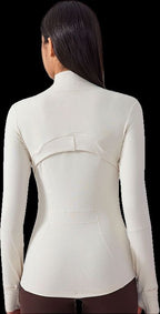 Womens Yoga 87%Nylon 13%spandex jacket D-18031 - Honfitwear