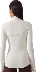 Womens Yoga 87%Nylon 13%spandex jacket D-18031
