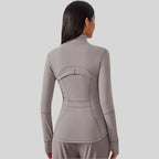 Womens Yoga 87%Nylon 13%spandex jacket D-18031 - Honfitwear
