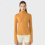 Womens Yoga 87%Nylon 13%spandex jacket D-18031