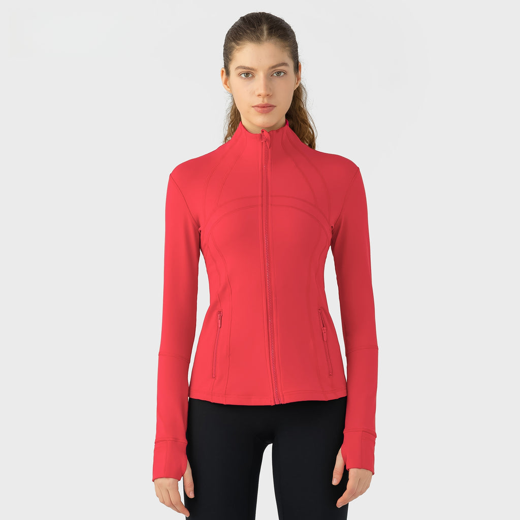 Womens Yoga 87%Nylon 13%spandex jacket D-18031