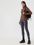 Womens Yoga 87%Nylon 13%spandex jacket D-18031