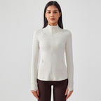 Womens Yoga 87%Nylon 13%spandex jacket D-18031