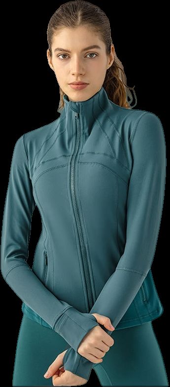 Womens Yoga 87%Nylon 13%spandex jacket D-18031 - Honfitwear