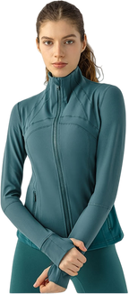 Womens Yoga 87%Nylon 13%spandex jacket D-18031
