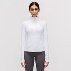 Womens Yoga 87%Nylon 13%spandex jacket D-18031