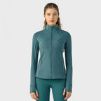Womens Yoga 87%Nylon 13%spandex jacket D-18031