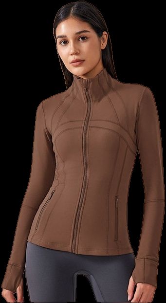 Womens Yoga 87%Nylon 13%spandex jacket D-18031 - Honfitwear