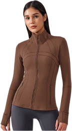 Womens Yoga 87%Nylon 13%spandex jacket D-18031