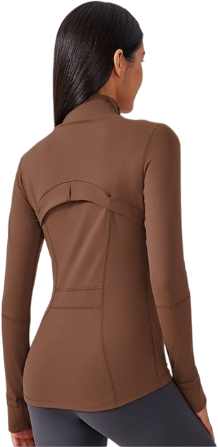 Womens Yoga 87%Nylon 13%spandex jacket D-18031