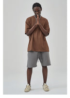 Mens Casual Vintage 100%Cotton Oversized T-shirt D-AR002
