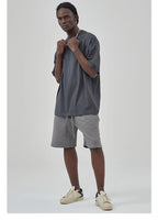 Mens Casual Vintage 100%Cotton Oversized T-shirt D-AR002