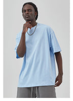 Mens Casual Vintage 100%Cotton Oversized T-shirt D-AR002