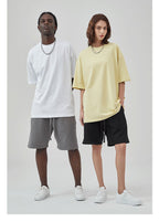 Mens Casual Vintage 100%Cotton Oversized T-shirt D-AR002