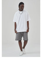 Mens Casual Vintage 100%Cotton Oversized T-shirt D-AR002