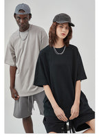 Mens Casual Vintage 100%Cotton Oversized T-shirt D-AR002