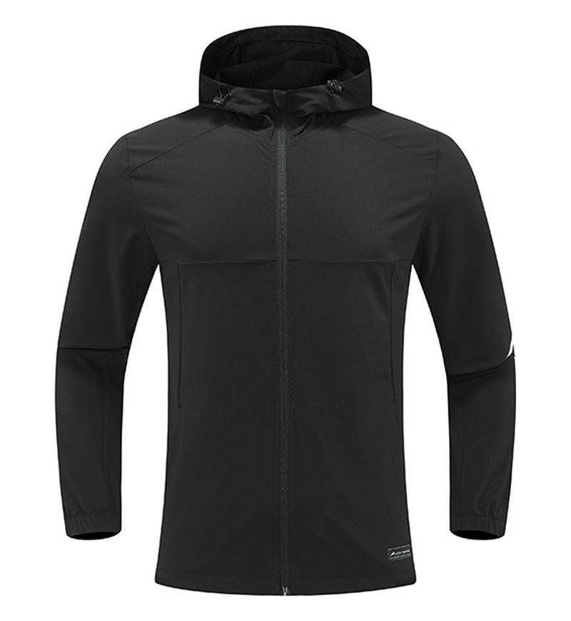 Mens Workout Activewear 88%Nylon 12%Spandex Jacket D42182 print logo 6