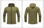 Mens Workout Activewear 88%Nylon 12%Spandex Jacket D42182 print logo 31