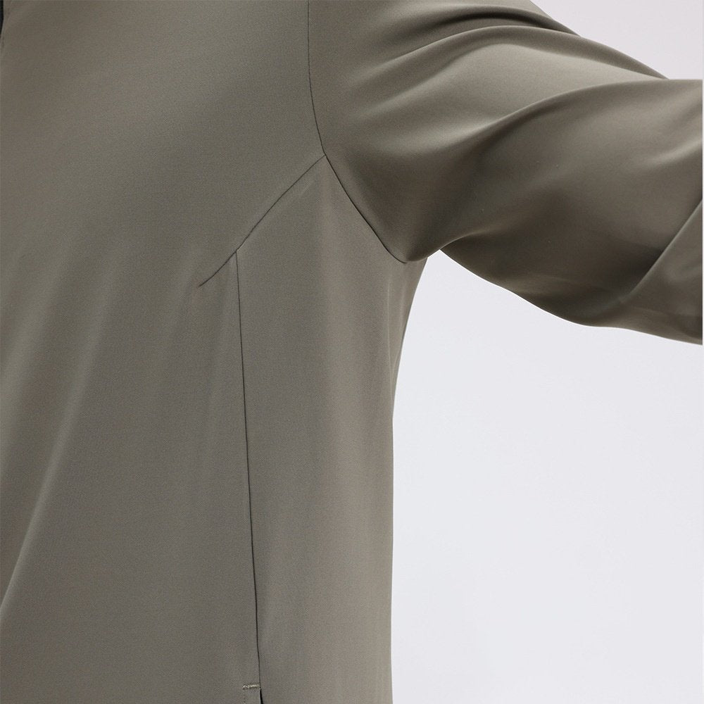 Mens sports fitness 80%Polyester   20%Spandex jacket D42188 print logo 9