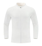 Mens sports fitness 80%Polyester   20%Spandex jacket D42188 print logo 6