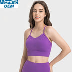 Womens Yoga Activewear 80%nylon 20%spandex Tank Top DAW020 print logo 5