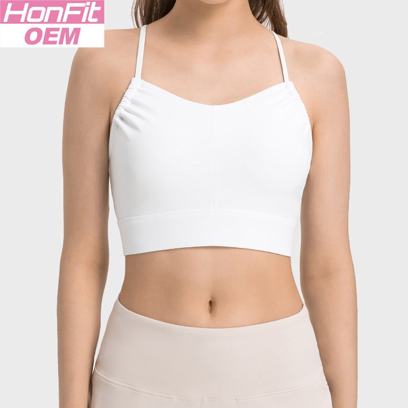 Womens Yoga Activewear 80%nylon 20%spandex Tank Top DAW020 print logo 15