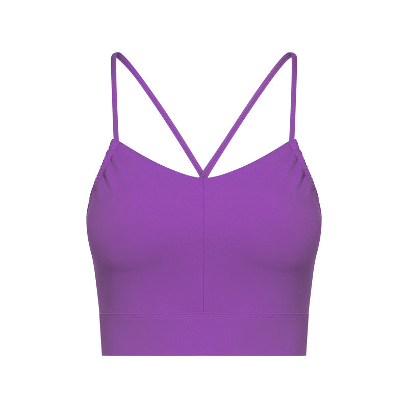 Womens Yoga Activewear 80%nylon 20%spandex Tank Top DAW020 print logo 16