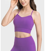 Womens Yoga Activewear 80%nylon 20%spandex Tank Top DAW020 print logo 36