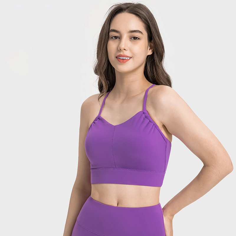 Womens Yoga Activewear 80%nylon 20%spandex Tank Top DAW020 print logo 20