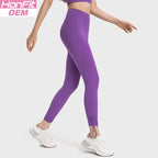 Womens Yoga Workout 80%nylon 20%spandex Leggings DAW021 print logo 14