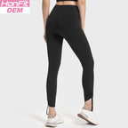 Womens Yoga Workout 80%nylon 20%spandex Leggings DAW021 print logo 11