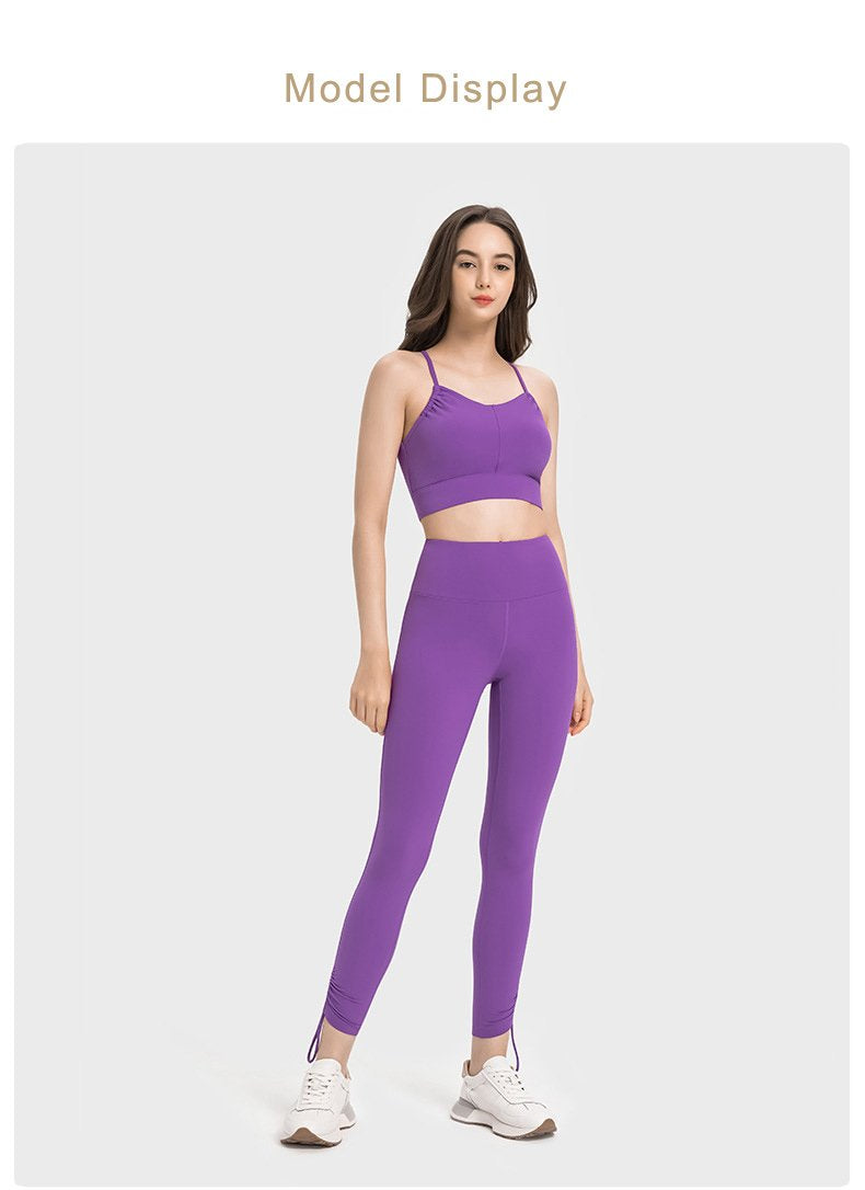 Womens Yoga Workout 80%nylon 20%spandex Leggings DAW021 print logo 20