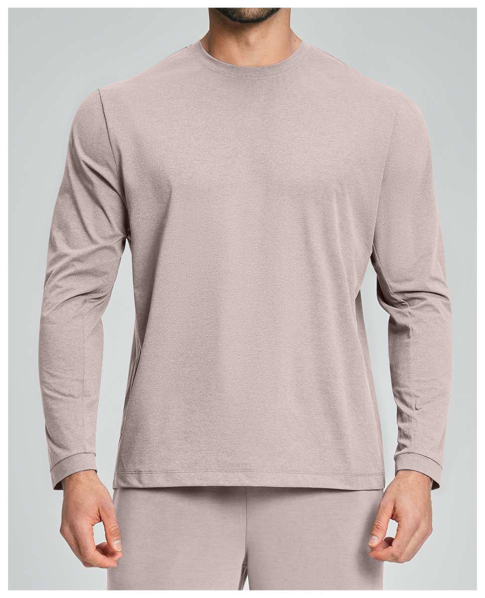 Mens Gym Training 100%polyester Long Sleeve Shirt DD-ECX5091 print logo 32