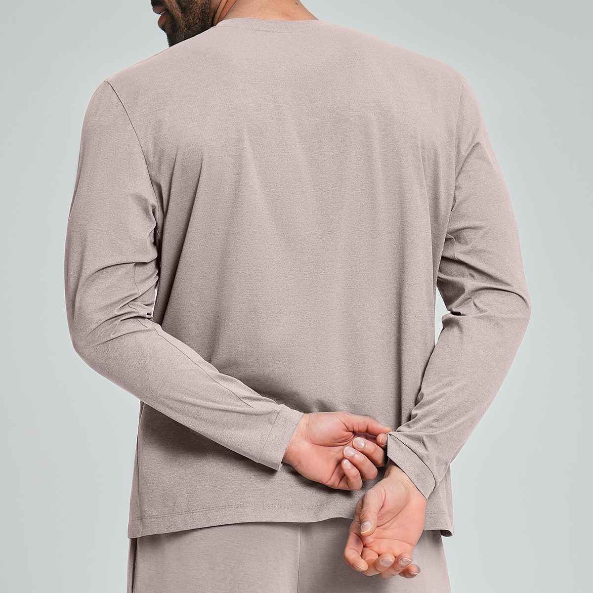 Mens Gym Training 100%polyester Long Sleeve Shirt DD-ECX5091 print logo 8