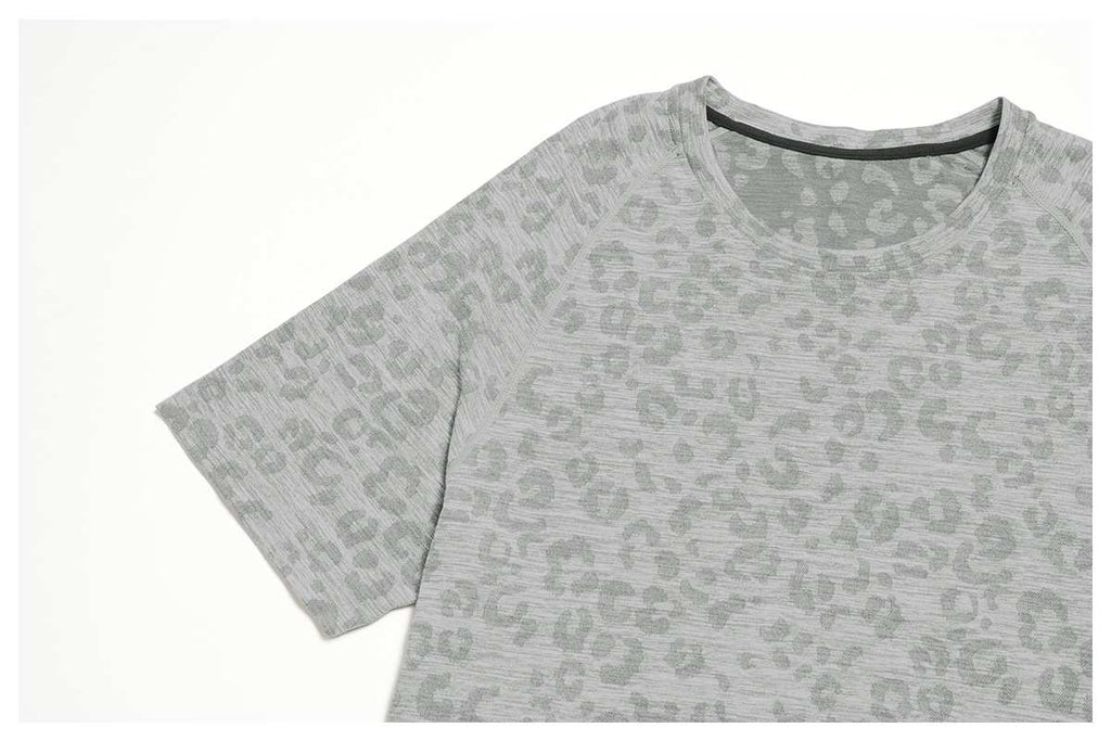 Mens Fitness Running 62%nylon 38%polyester Tshirt DD-EDX1112 print logo 22