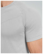 Mens Sports Running 90%nylon 10%spandex Tshirt DD-EDX1119 print logo 37