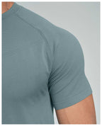 Mens Sports Running 90%nylon 10%spandex Tshirt DD-EDX1119 print logo 42