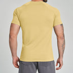 Mens Sports Running 90%nylon 10%spandex Tshirt DD-EDX1119 print logo 9