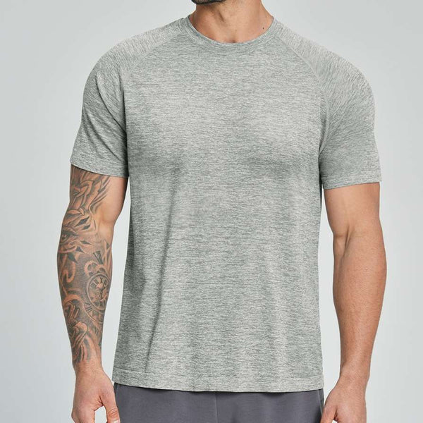 Mens Workout Training 66%nylon 34%polyester Tshirt DD-EDX1172 print logo 1